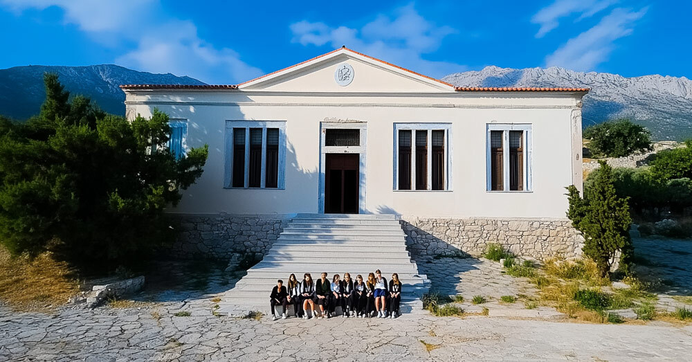 A group of children and a teacher