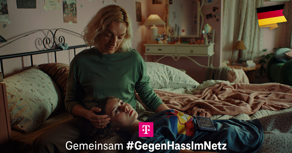Vorschaubild der Kampagne "Gegen Hass im Netz"